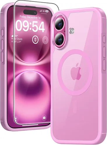 Vista 67 de TAURI Funda para iPhone 17, antiamarilleamiento con protector de pantalla, protección de grado militar, a prueba de golpes, delgada para iPhone 17