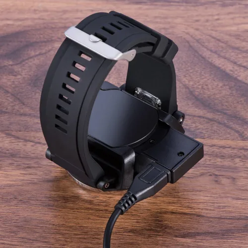 Vista 6 de Compatible con el cable de carga USB de repuesto para reloj Garmin Descent Mk1, cables de carga USB compatibles con reloj Garmin Descent Mk1
