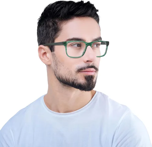 Vista 7 de Emporio Armani Gafas de sol rectangulares Ea3218 para hombre