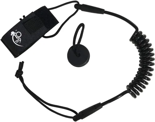 Vista 3 de Bo-Toys Body Board Coiled PRO - Correa de muñeca cómoda y ligera acolchada de neopreno