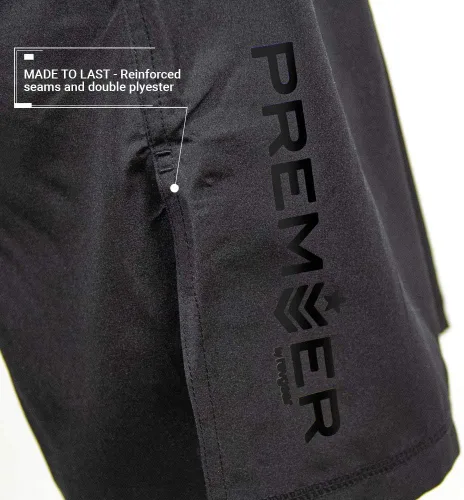 Vista 5 de Revgear Pantalones cortos de artes marciales de artes marciales de primera calidad para niños, duraderos y cómodos, abertura lateral para patear