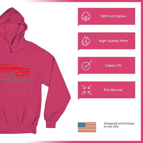 Vista 20 de Bad To The Block - Sudaderas con capucha y cuello redondo para hombre