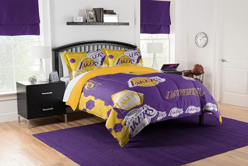 Vista 29 de Northwest NBA Unisex-Adult Comforter and Sham Set Golpe inverso