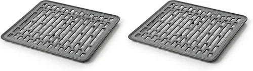 Vista 8 de OXO Good Grips - Tapete para fregadero pequeño, color gris