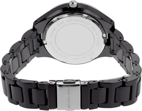 Vista 3 de Michael Kors Reloj de cuarzo Liliane para mujer con correa de acero inoxidable