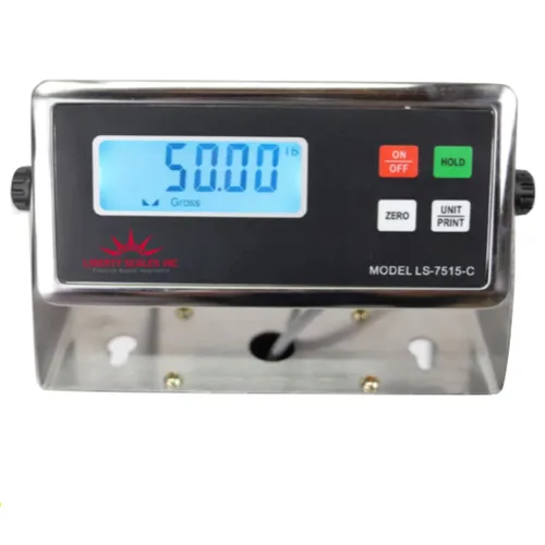 Vista 6 de Liberty Scales Báscula de piso industrial resistente de 48 x 48 pulgadas, báscula digital precisa para pesaje de almacén o envío