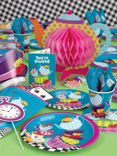 Vista 3 de Mini decoraciones de panal para fiesta de té, 6 pulgadas, diseños surtidos, 4