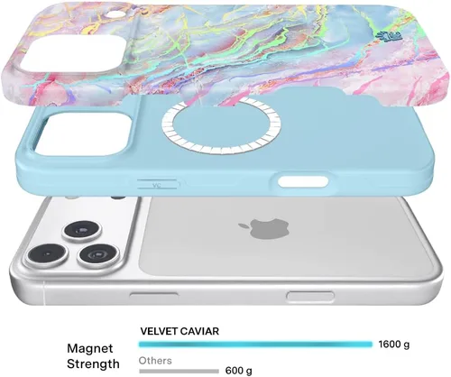 Vista 16 de VELVET CAVIAR Funda para iPhone 15, compatible con MagSafe, probada contra caídas de 10 pies, fundas protectoras de diseño, leopardo color rosa