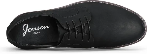 Vista 6 de Jousen Zapatos de vestir casuales para hombre, zapatos de vestir clásicos de negocios retro para hombres