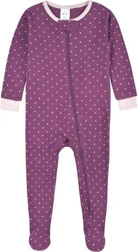 Vista 3 de Gerber - Paquete de 2 pijamas para niña, con cobertura hasta los pies