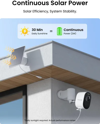 Vista 4 de REOLINK 5MP Color Night Vision Security Cameras Outdoor Wireless