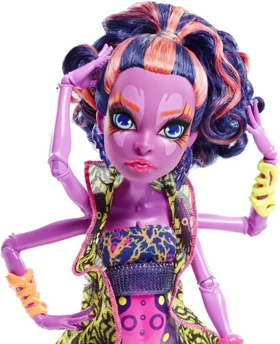 Vista 2 de Muñeca Monster High, gran asustador, coral, fantasma oculto, muñeca Kala Mer'ri