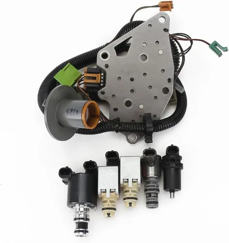 Vista 3 de Juego de solenoides de transmisión 4T65E EPC Shift TCC con mazo de cables interno compatible con BUIC-K PONTIAC 1997-2002 (99149)