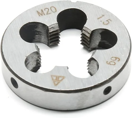 Vista 12 de Troquel de rosca de mano derecha UNEF de 1/2-28 para mecanizado de moldes de roscado, rosca de 1/2 pulgada y troquel de rosca de máquina de paso