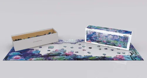 Vista 3 de EuroGraphics Flores Plantas Hierba Púrpura Verde Puzzle, 1000 (6010-4366)
