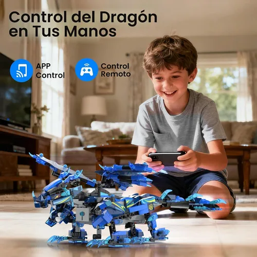 Vista 3 de OASO Kit de construcción de dragones, regalos STEM para niños de 8 a 12