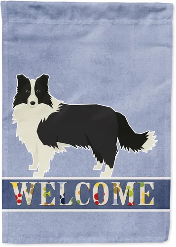 Vista 38 de Caroline's Treasures CK3704GF Bandera de jardín de bienvenida de Akita Shepherd Black and Tan - Bandera decorativa para patio exterior, patio