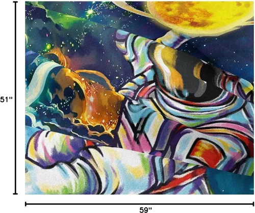 Vista 8 de Tapiz de tarjeta de tarot de constelación y estrella, tapiz botánico de fase lunar, tapiz de sol y luna, tapiz de astronauta, tapiz estético bohemio