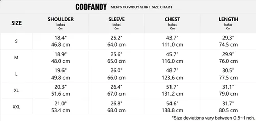 Vista 6 de COOFANDY Men's Cowboy Shirts Embroidered Rose Design Shirt Western Long Sleeve Button Down Shirt