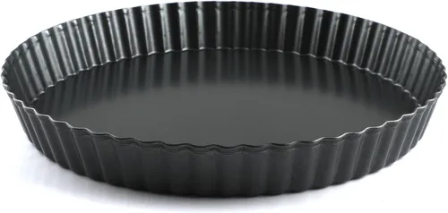 Vista 2 de Molde antiadherente de 11 pulgadas para tartas, molde para quiche