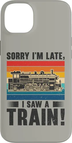 Vista 15 de Funda para iPhone 13 Pro Max Train Railroad Locomotora de tren de vapor para motor Trainspotting