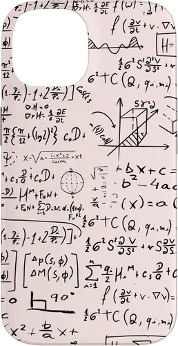 Vista 4 de Funda para profesor de fórmula de matemáticas y ecuaciones matemáticas para iPhone 17
