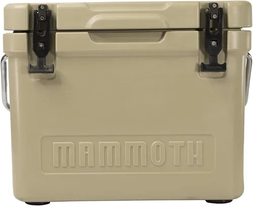 Vista 12 de Mammoth Coolers Cruiser Series, baúl de hielo duro aislado con construcción duradera de doble pared rotomoldeada, ideal para actividades recreativas