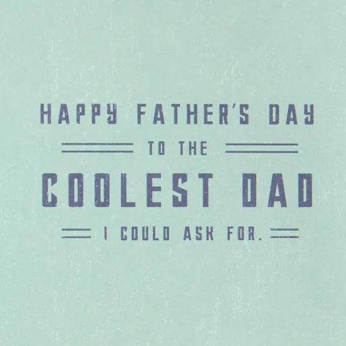 Vista 5 de Hallmark Tarjeta del día del padre para papá con regalo (enfriador de latas de bebida extraíble) Día del Padre Padre extraíble enfriador de latas