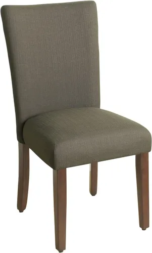 Vista 23 de HomePop Parsons - Silla clásica tapizada para comedor