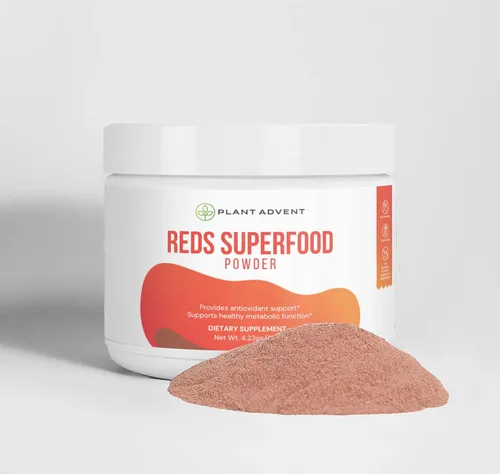 Vista 4 de Reds Superfood en polvo, suplemento antioxidante, 4.23 oz (120g)