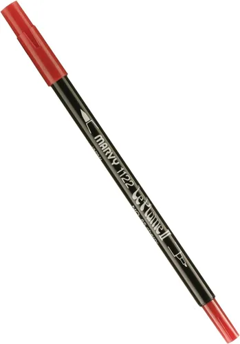 Vista 4 de Uchida 1122-C-3 Marvy Extra Fine Tip Le Plume II Rotulador de doble punta, azul