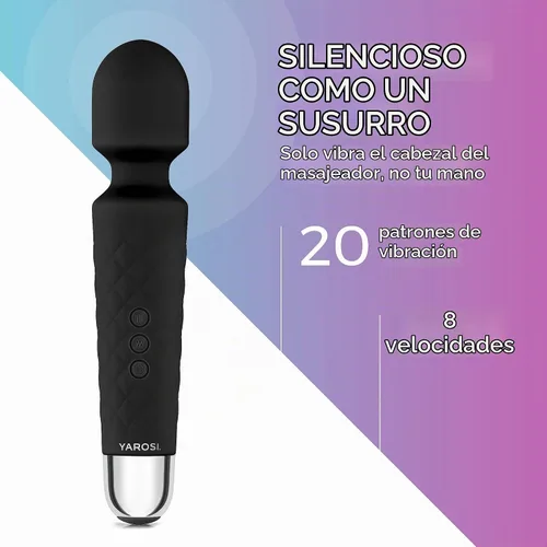 Vista 2 de Varita masajeadora terapéutica mini de Alessandro Yarosi , No Model, Negro, 1