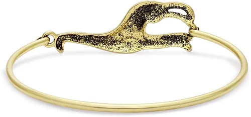 Vista 3 de SENFAI Pulsera linda preciosa femenina del brazalete de la jirafa de la joyería en 4