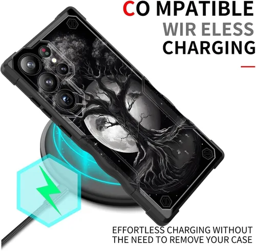 Vista 208 de Funda para Galaxy A14 5G, [Doble Capa][Protección contra Caídas de Grado Militar de 10 Pies] [Antideslizante] Funda Resistente a Prueba de Golpes