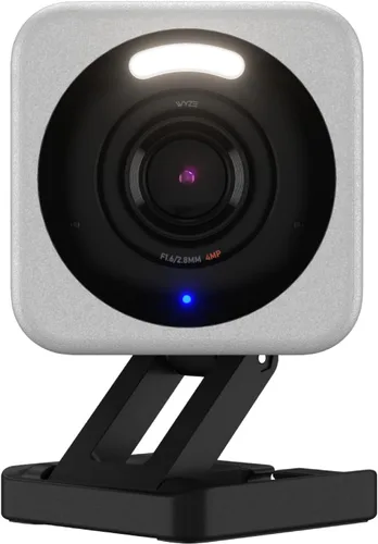 Vista 6 de WYZE Cam v4 (último modelo), cámara de seguridad AI de 2.5 K, cámaras para interiores y exteriores para seguridad del hogar, monitor de bebé