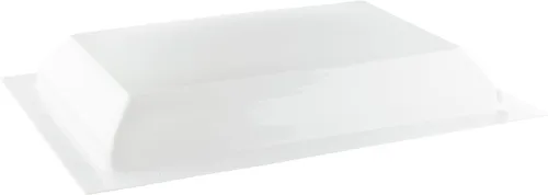 Vista 8 de RecPro Cúpula exterior para tragaluz RV Claraboya exterior universal de 14 x 22 pulgadas (transparente)