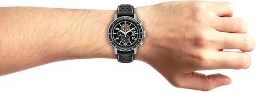 Vista 5 de Citizen Men's Eco-Drive Weekender Brycen Chronograph Watch in Stainless Steel