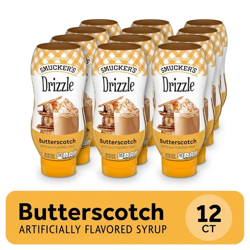 Vista 4 de Smucker's Sundae - Jarabe con sabor a mantequilla, 20 onzas (paquete de 12)
