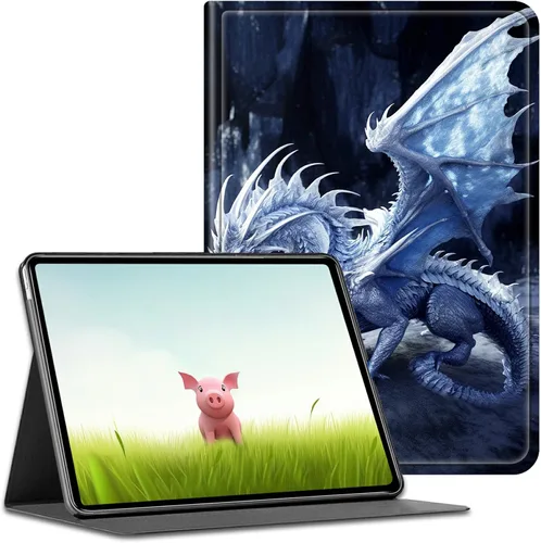 Vista 30 de Funda para tablet Amazon Kindle Fire HD 8/HD 8 Plus versión 2022/2020 (12ª/10ª generación), fundas antideslizantes multiángulo con función de Pinos