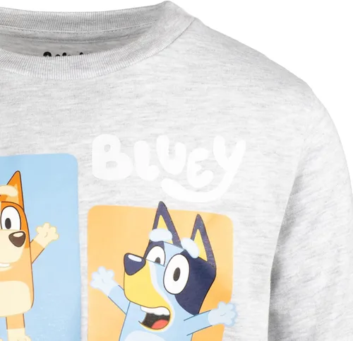 Vista 7 de Bluey Paquete de 2 camisetas gráficas de manga larga para niños