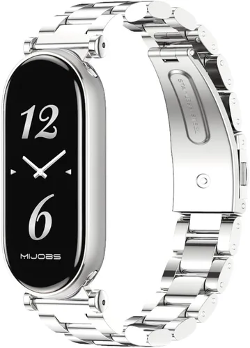 Vista 11 de Correa para Xiaomi Mi Band 10/9/8, Correa de Reemplazo Transpirable para Mi Fit Band 9, Correas de Pulsera Inteligente, Pulsera de Tobillo para Negro