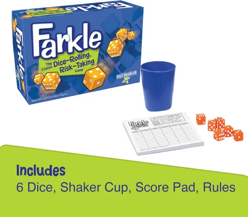 Vista 3 de Farkle clásico juego de dados