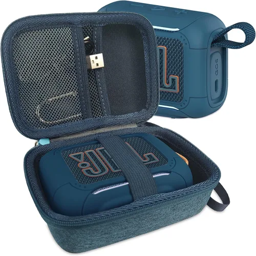 Vista 13 de Funda de silicona y funda rígida para altavoz Bluetooth JBL Go 5 Negro