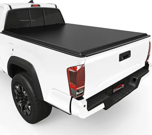 Vista 9 de Cubierta rígida de tres pliegues para Toyota Tacoma 2005-2015 con caja de 5 pies