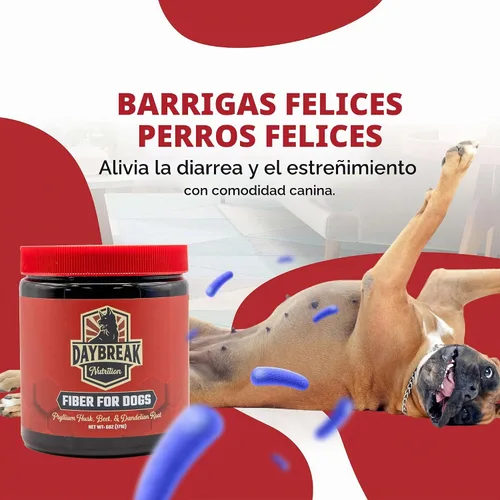 Vista 5 de Daybreak Nutrition Fibra para perros Polvo de cáscara de psyllium