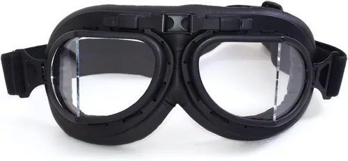 Vista 23 de CRG Sports Gafas de motocicleta estilo aviador, piloto, crucero, scooter, gafas de motocross para hombre, mujer, adulto