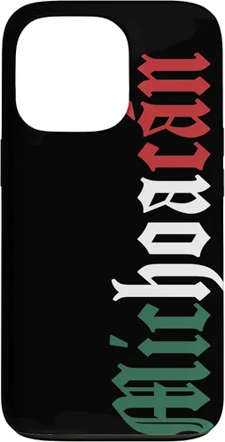 Vista 10 de Michoacan - Funda para iPhone 17 (diseño de bandera mexicana)