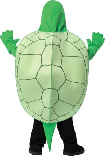 Vista 2 de Rasta Imposta disfraz de tortuga. Verde