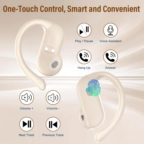 Vista 9 de Auriculares de traducción Ai en tiempo real, auriculares de Blanco