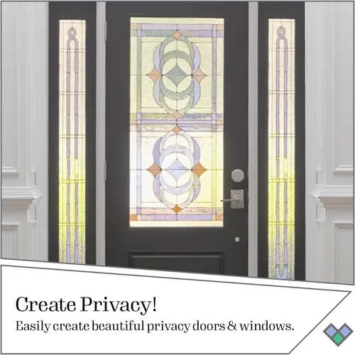 Vista 6 de Gallery Glass PROMOGGJL22 - Kit de pintura de cristal de colores de joyas, juego de pintura de vidrio de 8 piezas para manualidades y manualidades